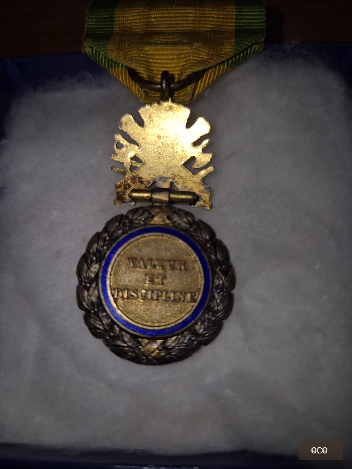 Photo 2 de Médaille militaire française IIIe République – modèle 1870 – Valeur et Discipline